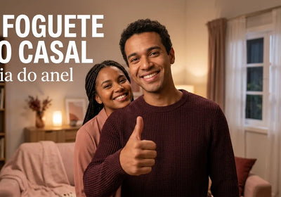 anel peniano com vibração — o foguete do casal