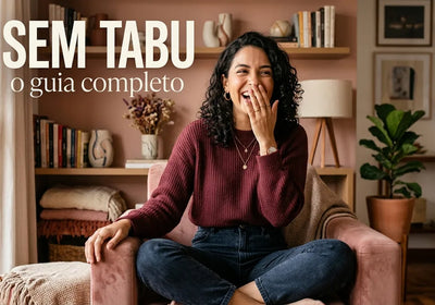 guia sem tabu — mulher rindo surpresa