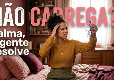 satisfyer não carrega — calma, a gente resolve