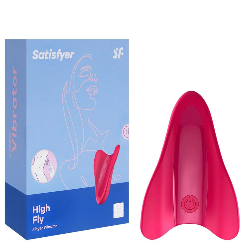 Satisfyer High Fly - Vibrador Ultrassônico para Usar no Dedo