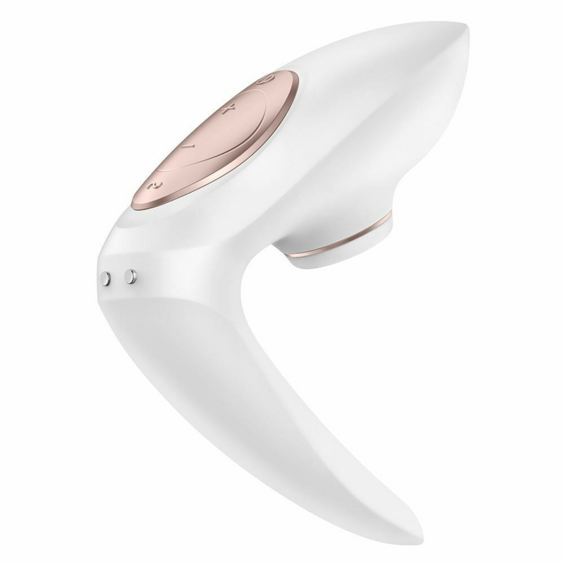 Satisfyer PRO 4 Couples - Vibrador de Ponto G & Pênis com Sugador de Clitóris - Satisfyer Lovers