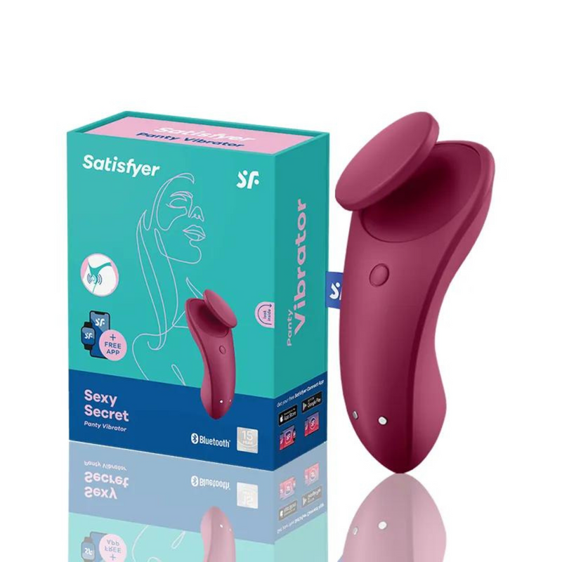 Satisfyer Sexy Secret - Vibrador de Calcinha com Controle por APP - Satisfyer Lovers