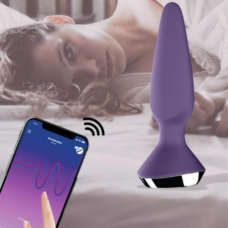 Satisfyer Plug Ilicious 1 - Plug Anal com Vibrações & Controle Remoto via Bluetooth - Satisfyer Lovers