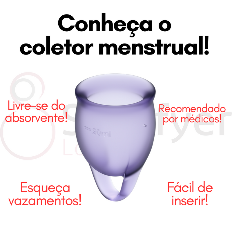 Coletor Menstrual - Satisfyer Feel Confident