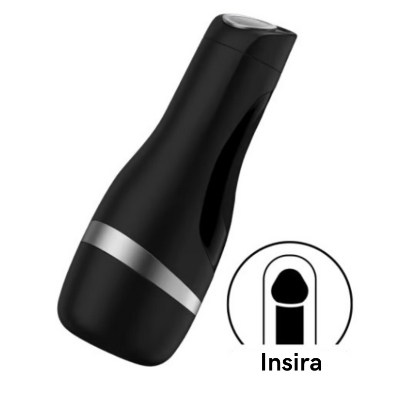 Satisfyer Men Classic - Masturbador Masculino em CyberSkin com Texturas e Toque Suave