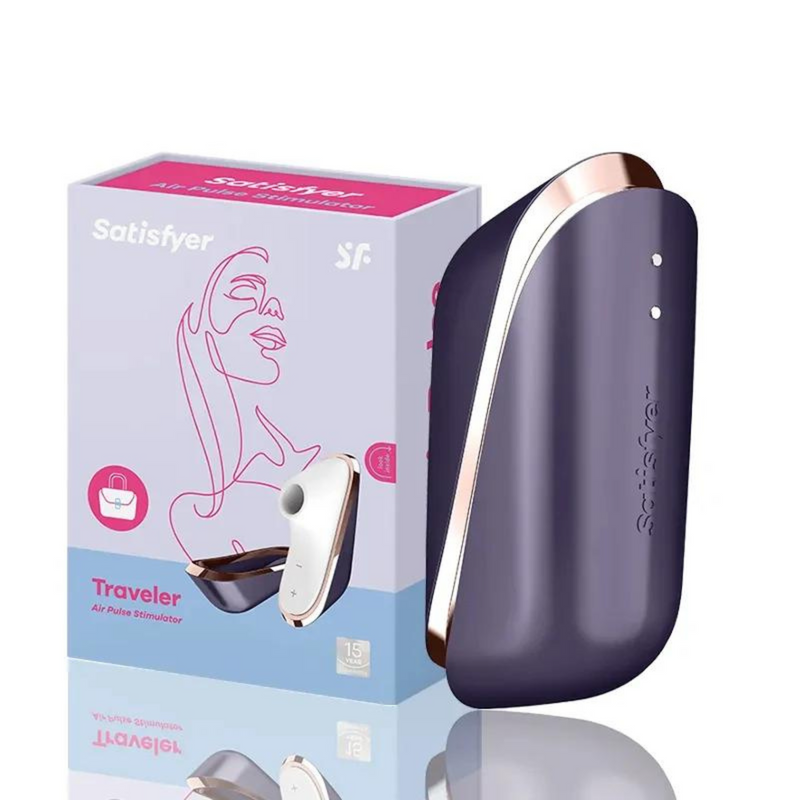 Satisfyer PRO Traveler - Vibrador Sugador de Clitóris Poderoso & Discreto - Satisfyer Lovers