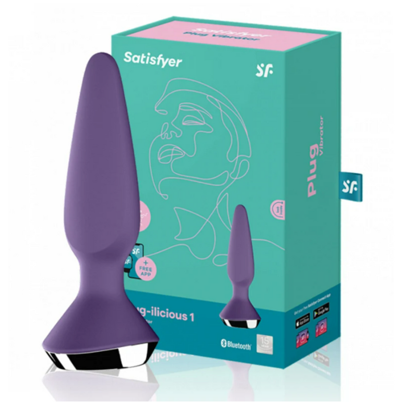 Satisfyer Plug Ilicious 1 - Plug Anal com Vibrações & Controle Remoto via Bluetooth - Satisfyer Lovers