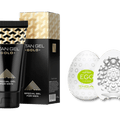 KIT PROMO: Titan GEL Gold + Ovinho Masturbador