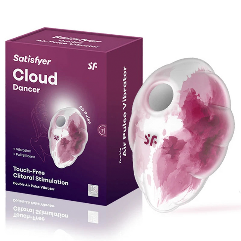 Satisfyer Cloud Dancer - Sugador de Clitóris Por Pulsação + Vibração