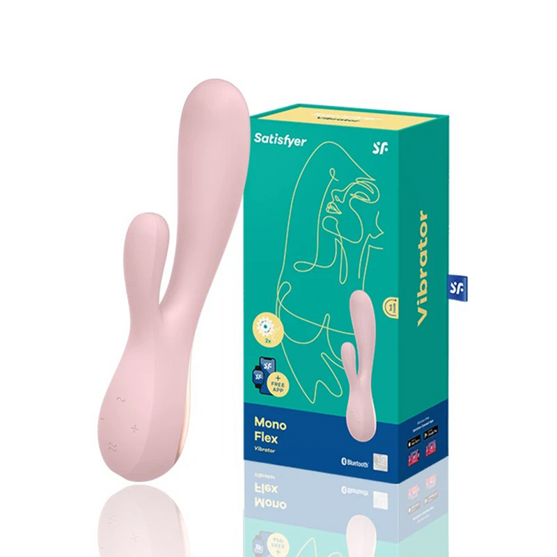 Satisfyer Mono Flex - Vibrador Rabbit com Estímulos Simultâneos no Clitóris & Ponto G