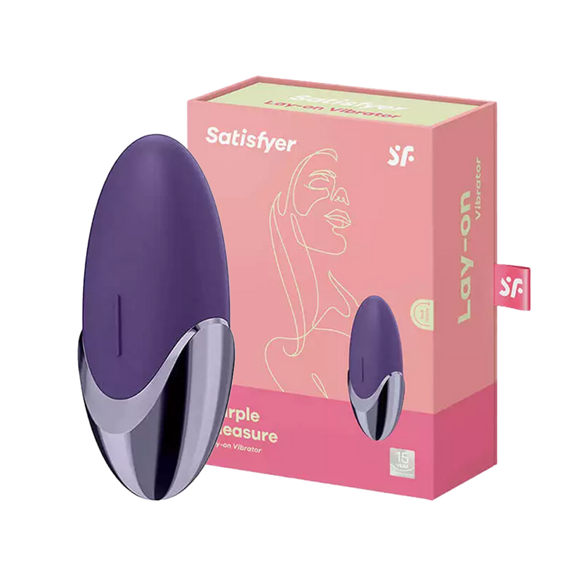 Satisfyer Purple Pleasure - Sugador de Clitóris com Estimulação em Formato de Língua - 5 Velocidades + 10 Ritmos Diferentes