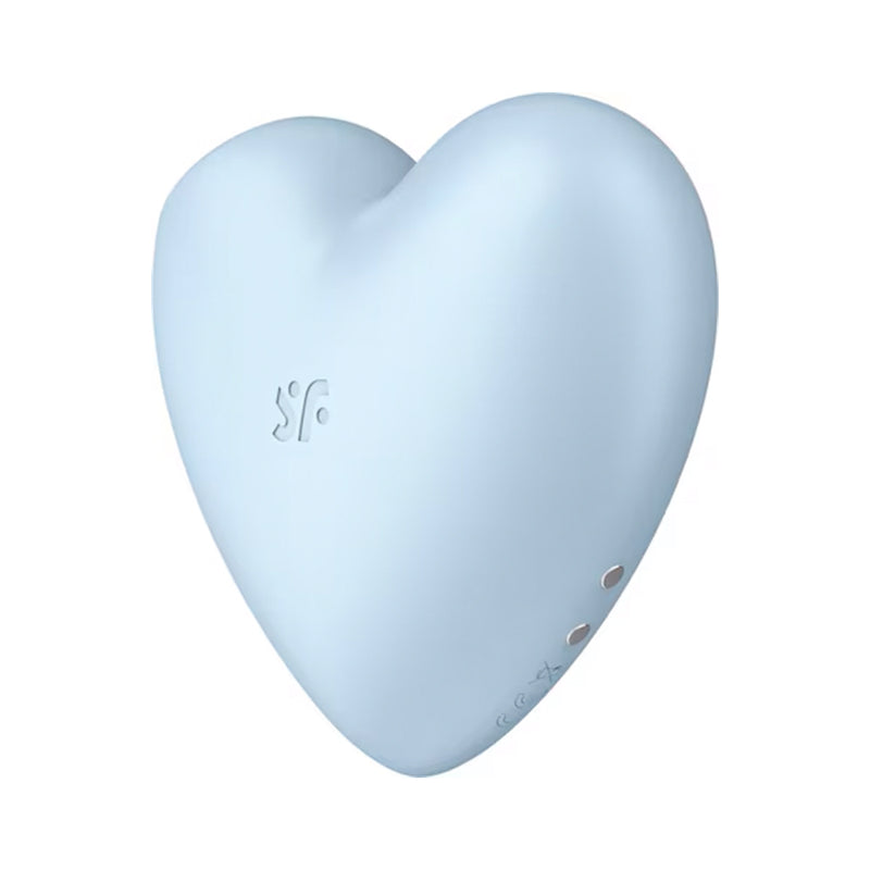 Cutie Heart Satisfyer - Sugador de Clitóris com Vibração e Formato Coração - Vibrador Satisfyer - Vibrador Feminino - Estimulador de Clitóris  - Vibrador de Clitóris - Satisfyer - Vibrador para Mulher