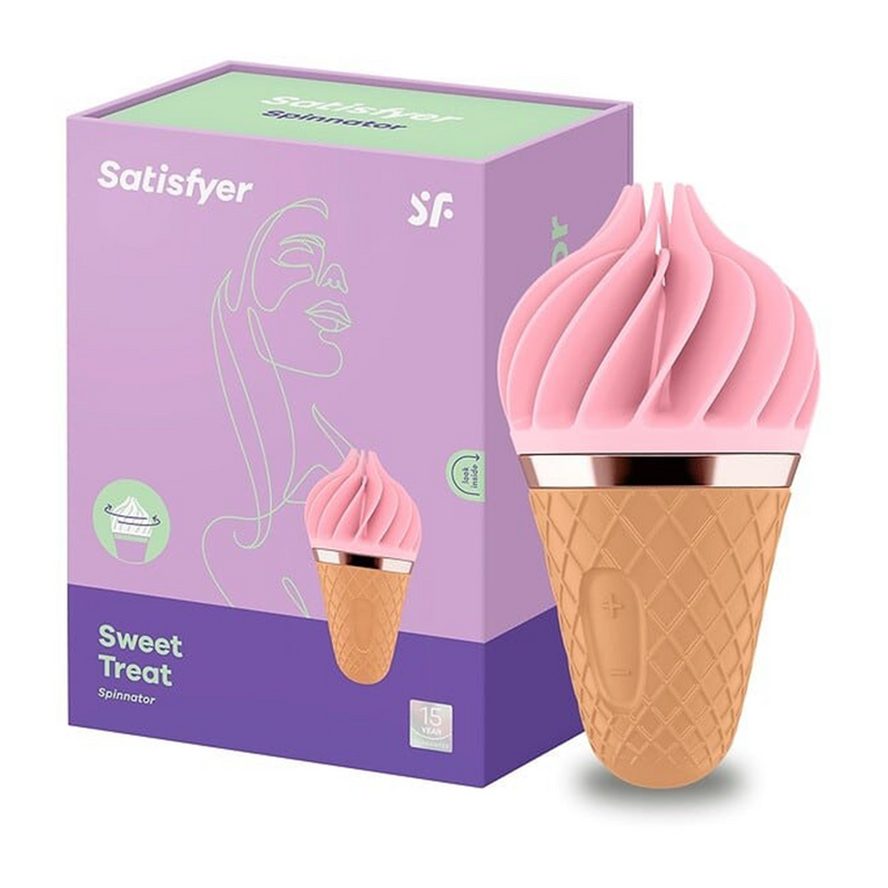 Satisfyer Sweet Treat - Vibrador com Rotação para Estimular o Clitóris