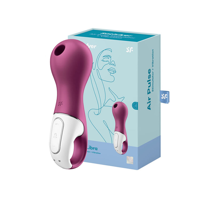 Satisfyer Lucky Libra - Estimulador de Clitóris com Tecnologia Air Pulse - Vibrador Satisfyer - Vibrador de Clitóris - Clitóris - Vibrador Clitóris - Estimulador Clitóris - Satisfyer