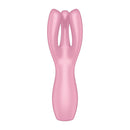 Satisfyer Threesome 3 - 3 Estímulos Simultâneos de Lábios e Clitóris - Vibrador Satisfyer - Vibrador Feminino- Satisfyer 3 em 1 - Estimulador de Clitóris