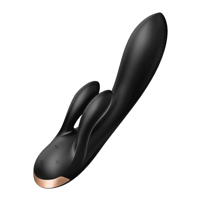 Satisfyer Double Flex - Vibrador Rabbit com Estimulação de Clitóris e Ponto-G