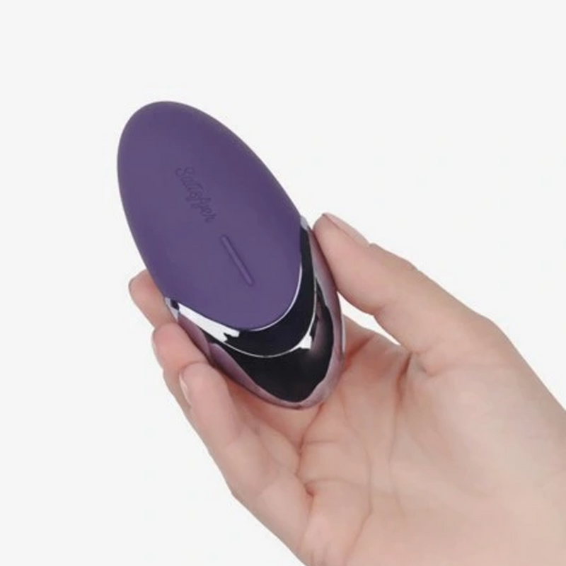 Satisfyer Purple Pleasure - Sugador de Clitóris com Estimulação em Formato de Língua - 5 Velocidades + 10 Ritmos Diferentes